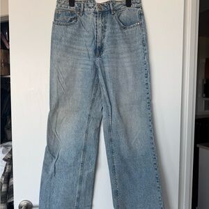 Stradivarius 90s Blue Denim Jeans